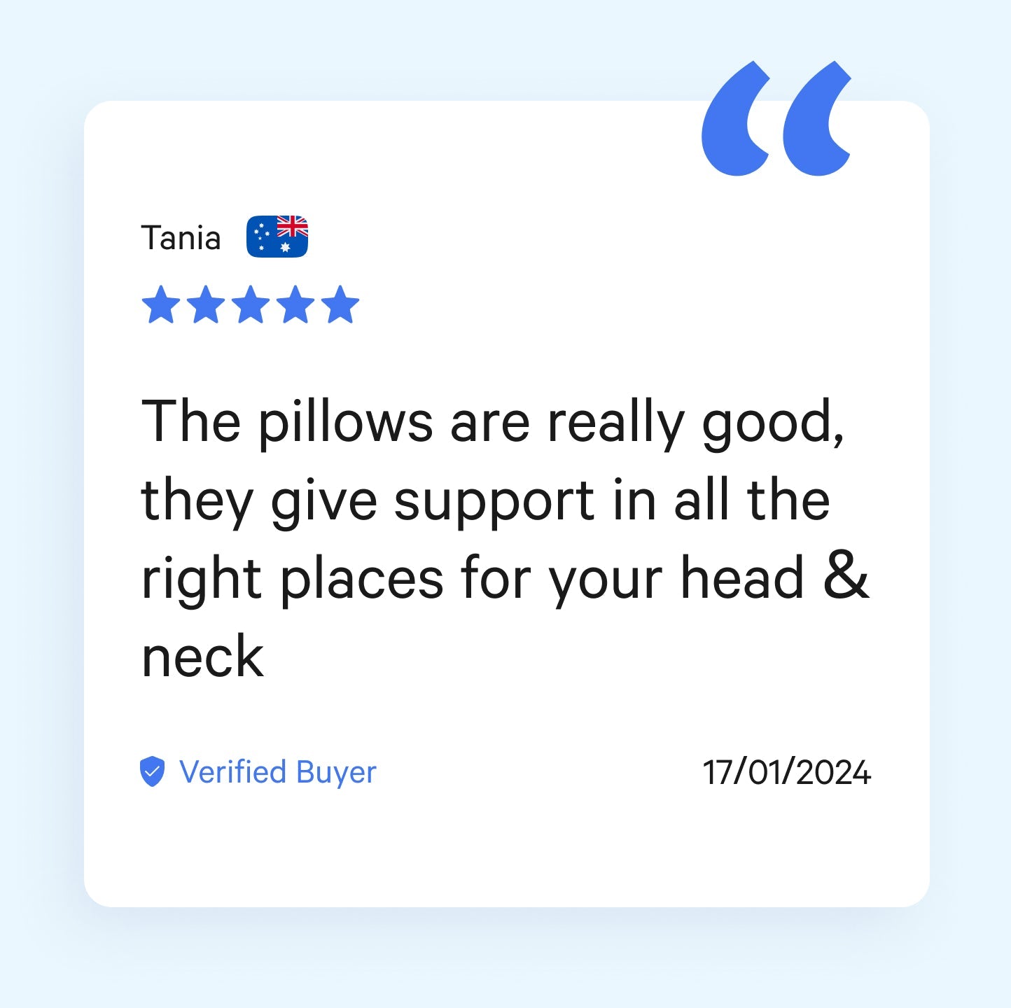 Side Sleeper Pillow - Neck & Shoulder Support. Derila